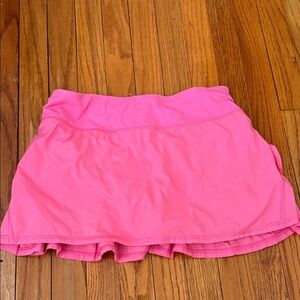 Lululemon Athletica Vibrant Pink Mini Skirt